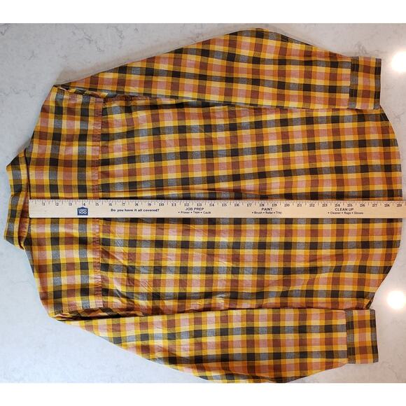REI Co-Op Heritage Men's Size Small Wallace Lake Flannel Shirt ~NWT *Minor Flaw* - Picture 9 of 10